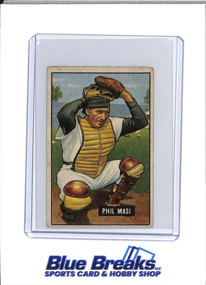 1951 Bowman - Phil Masi - #160 - baseball - White Sox