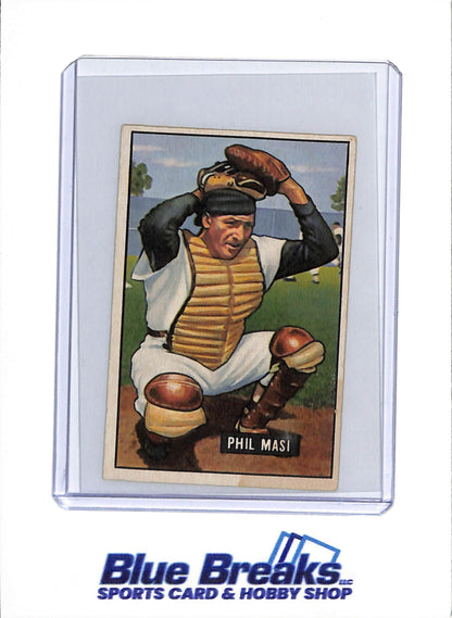 1951 Bowman - Phil Masi - #160 - baseball - White Sox
