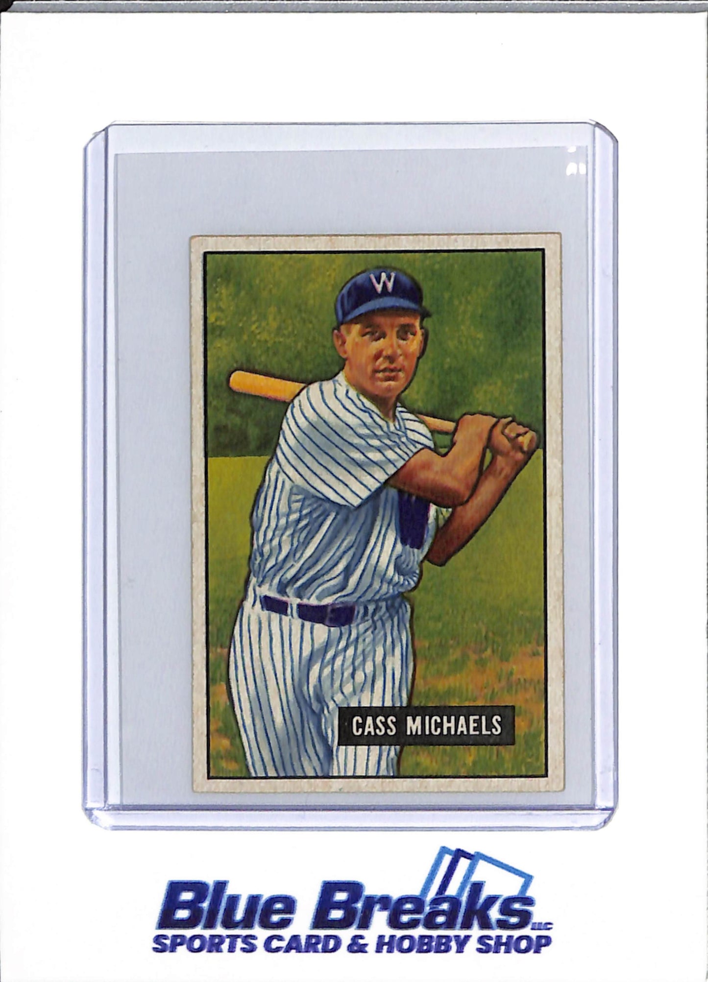 1951 Bowman - Cass Michaels - #132 - Senators/Twins