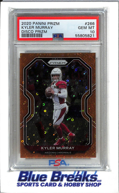 2020 Panini - Prizm - Disco Prizm - Kyler Murray - #266 - PSA 10 - football - Cardinals