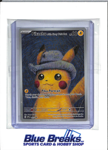 2023 Pokémon - Scarlet & Violet Promo - Pikachu with Grey Felt Hat - #085 - sealed