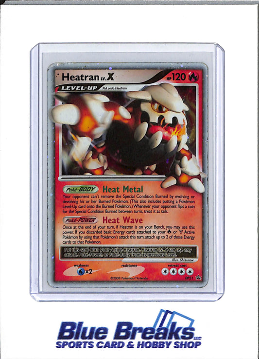 2008 Pokémon - Diamond & Pearl Promo - Holo - Heatran LV.X - #DP31