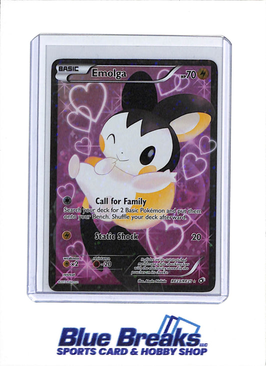 2013 Pokémon - Legendary Treasures Radiant Collection - Holo - Emolga - #RC23/RC25