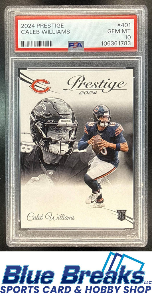 2024 Panini Prestige Caleb Williams [RC] #401 SP RC PSA 10 Chicago Bears