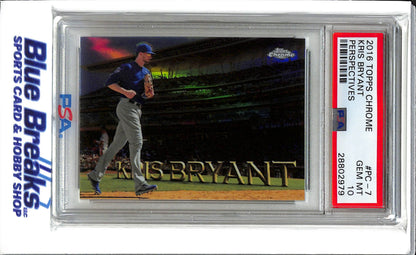 2016 Topps Chrome - Perspectives - Kris Bryant - #PC-7 - PSA 10 - baseball - Cubs