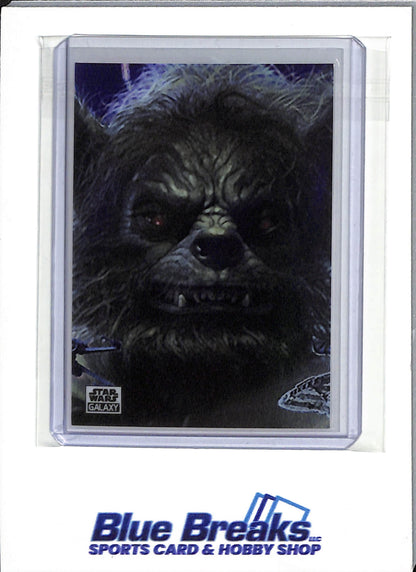 2025 Topps Chrome Galaxy - Star Wars - Lak Sivrak - #SCP-5 - Original Art Skeleton Crew Puzzle Card - Joe Corroney