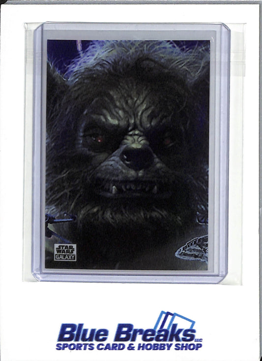 2025 Topps Chrome Galaxy - Star Wars - Lak Sivrak - #SCP-5 - Original Art Skeleton Crew Puzzle Card - Joe Corroney