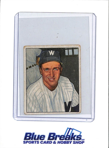 1950 Bowman - Mickey Harris - #160 - baseball - Senators/Twins