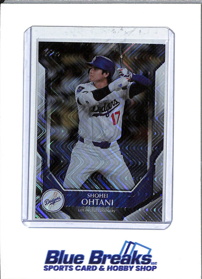 2026 Topps - Collector's Kit - Wave Foilboard - Shohei Ohtani - #MLB-1 - baseball - Dodgers