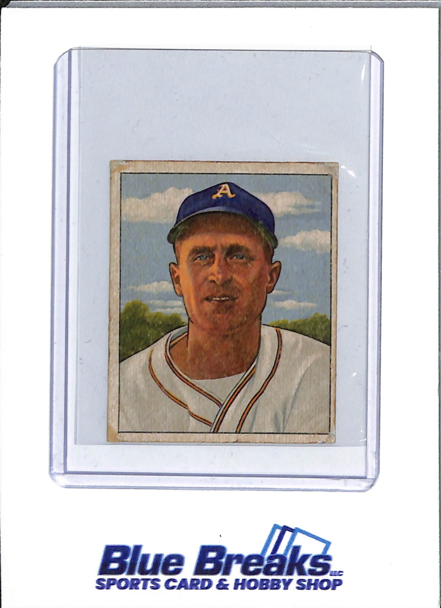 1950 Bowman - Joe Tipton - #159 - baseball - Athletics