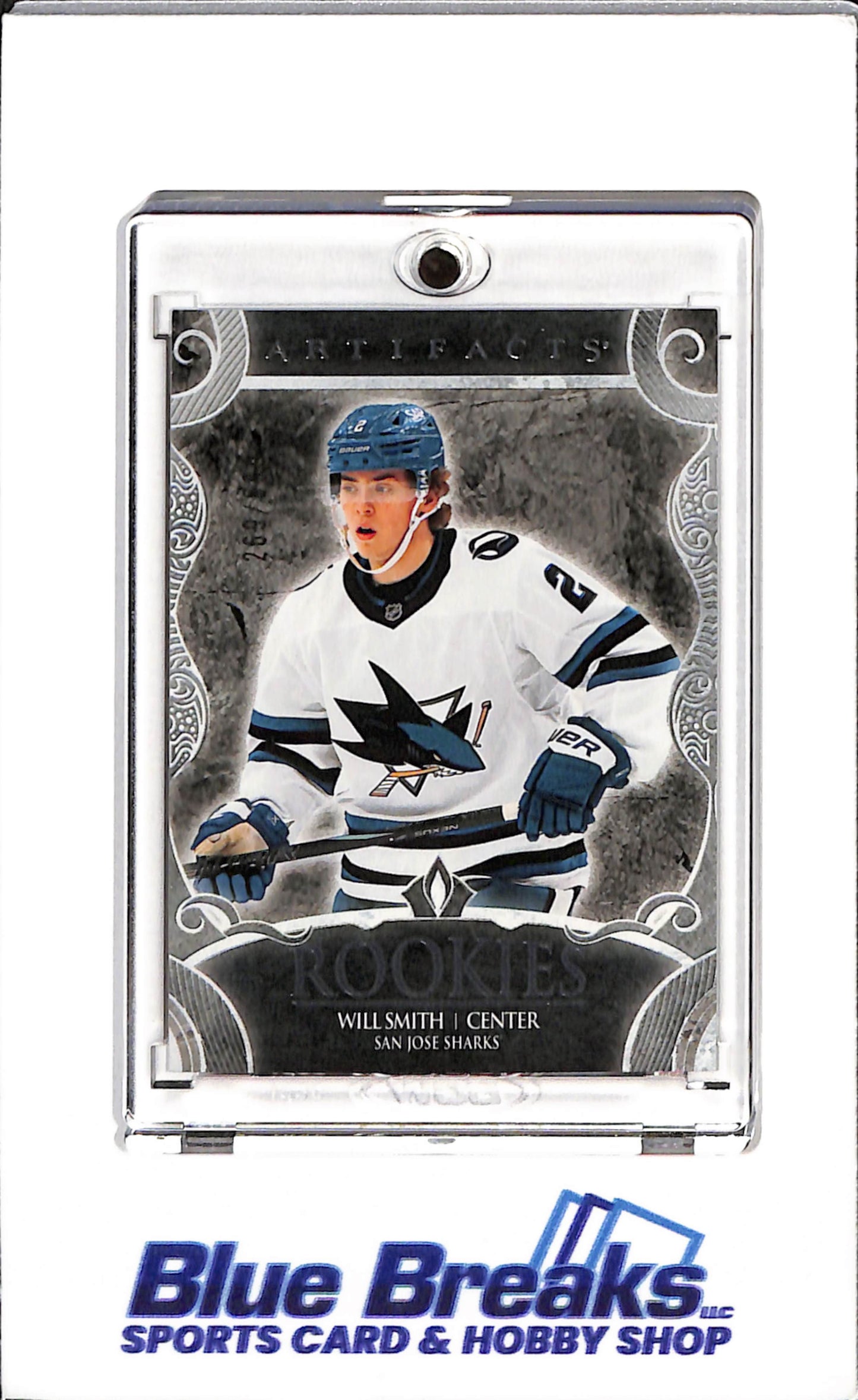 2024-25 Topps Artifacts - Rookies - Will Smith - 269/899 - #233 - Ice Hockey - Sharks