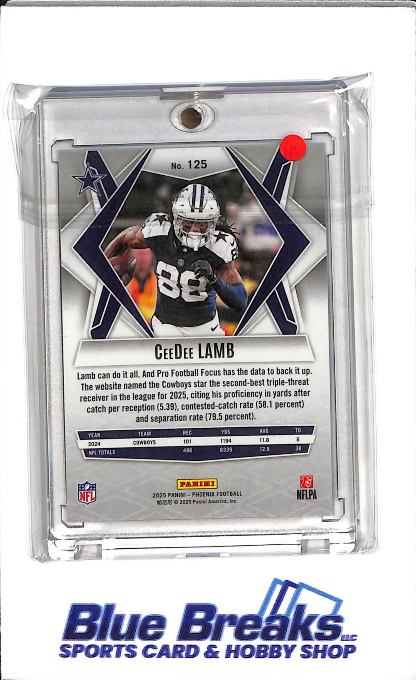 2025 Panini Phoenix - CeeDee Lamb - #125 - Football - Cowboys