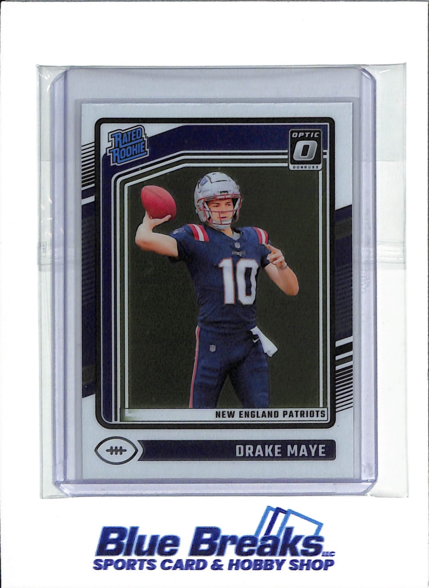2024 Panini - Donruss Optic - Rated Rookie - Drake Maye - #229 - football - Patriots