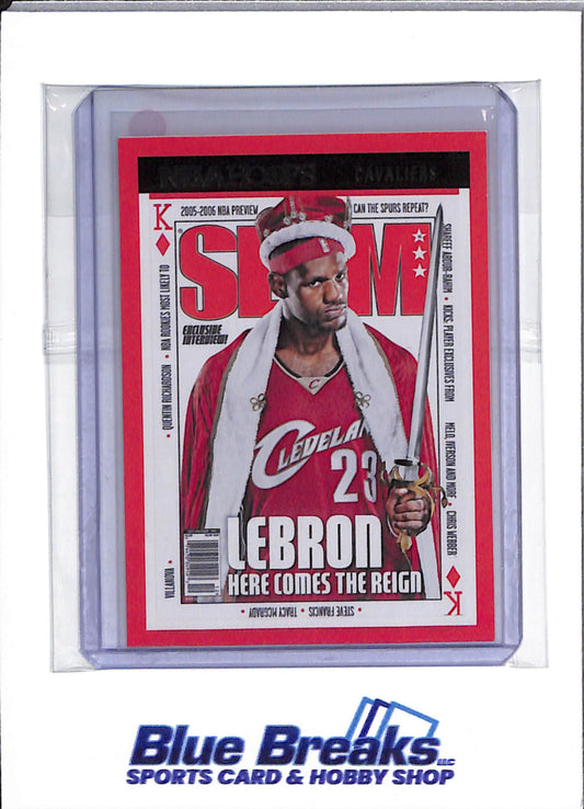 2021-22 Panini Hoops - SLAM magazine - LeBron James - #SLAM 93 - basketball - Cavaliers