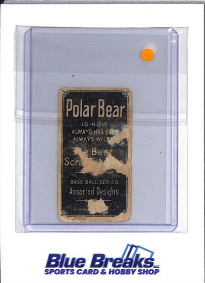 1909-1911 T206 - Polar Bear - Josh Devore - baseball - Giants