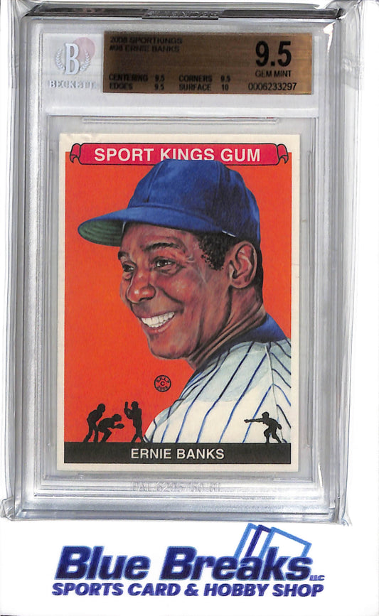 2008 Sports Kings - Ernie Banks - #98 - BGS 9.5 - baseball - Cubs