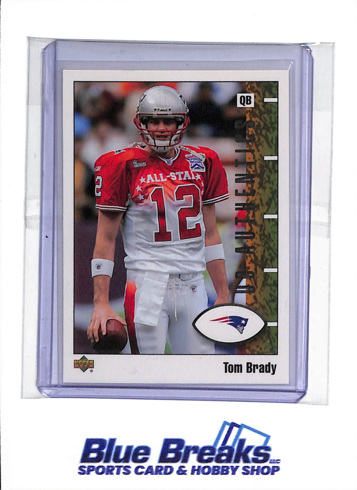 2002 Upper Deck - UD Athletics - Tom Brady - #52 - football - Patriots