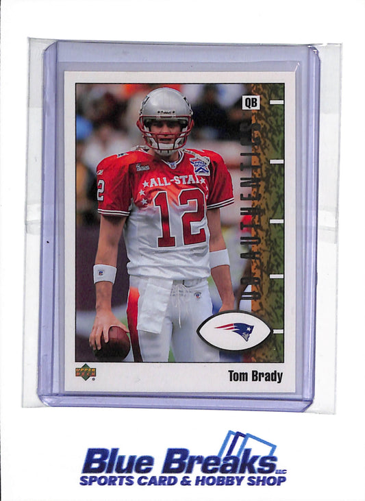 2002 Upper Deck - UD Athletics - Tom Brady - #52 - football - Patriots