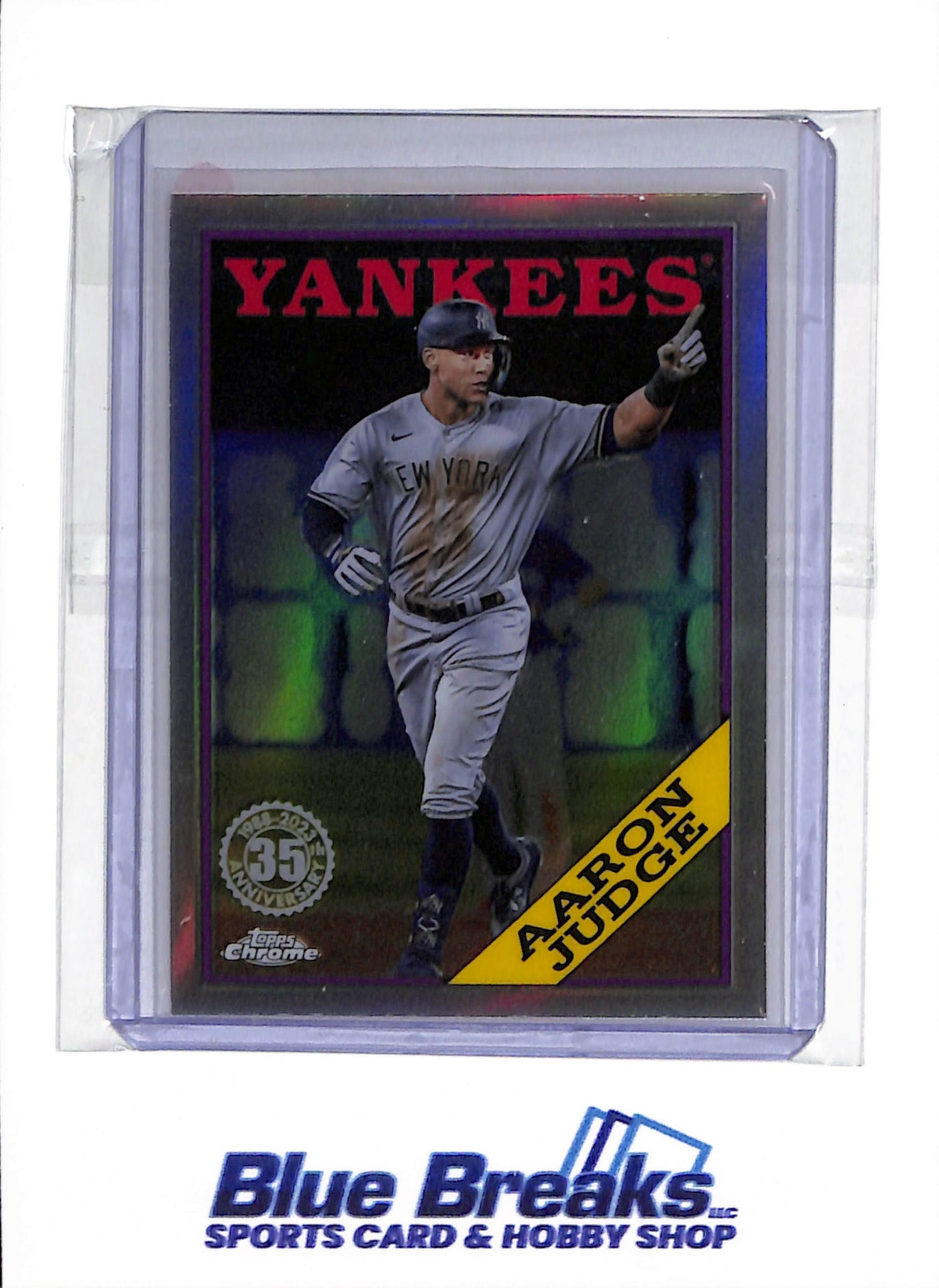 2023 Topps Chrome - 35th anniversary - refractor - Aaron Judge - #88BC-1 - baseball - Yankees