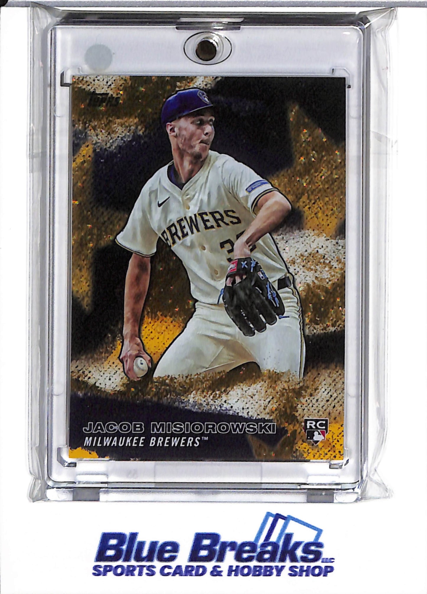 2026 Topps - Stars of MLB - Jacob Misiorowski - 21/50 - RC - #SMLB-26 - baseball - Brewers