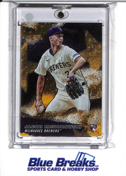 2026 Topps - Stars of MLB - Jacob Misiorowski - 21/50 - RC - #SMLB-26 - baseball - Brewers