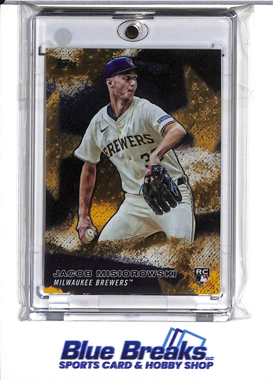 2026 Topps - Stars of MLB - Jacob Misiorowski - 21/50 - RC - #SMLB-26 - baseball - Brewers