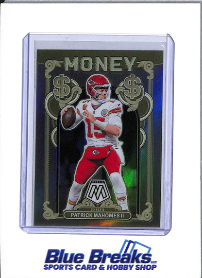 2024 Panini Mosaic Prizm - Money - Patrick Mahomes II - #17 - Football - Chiefs
