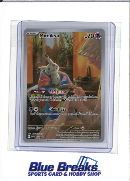 2024 Pokemon - Paldean Fates Elite Trainer Box - Holo - Mimikyu - #075