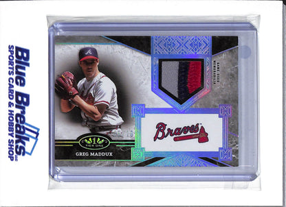 2025 Topps Tier One - Game Used Memorabilia - Greg Maddux - 05/10 - #TSR-GM- Baseball - Braves