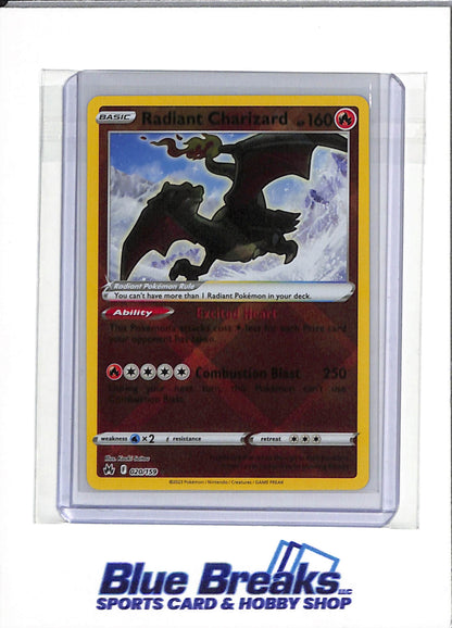2023 Pokemon - Crown Zenith - Holo - Radiant Charizard - #020/159