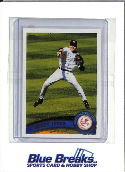 2011 Topps - Derek Jeter - #330 - Baseball - Yankees