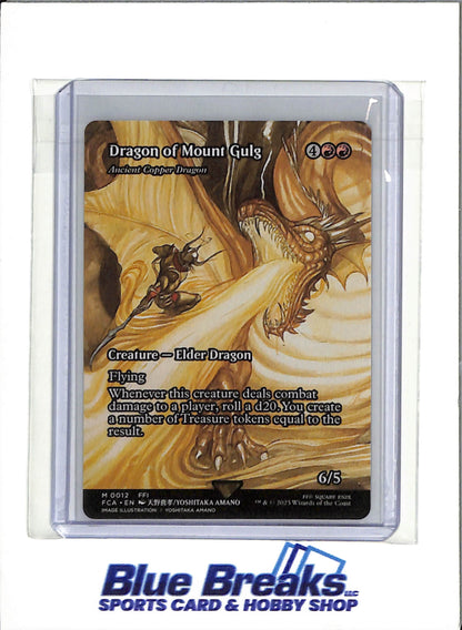 2025 Magic The Gathering - Wizards of The Coast - Dragon of Mount Gulg - Elder Dragon - #0012