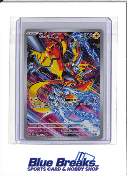 2024 Pokémon - Stellar Crown - Holo - Zeraora - #151/142