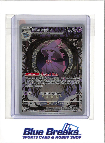 Mismagius 2023 Pokemon Paldea Evolved Illustration Rare #212 PSA Authenticated 9 Card