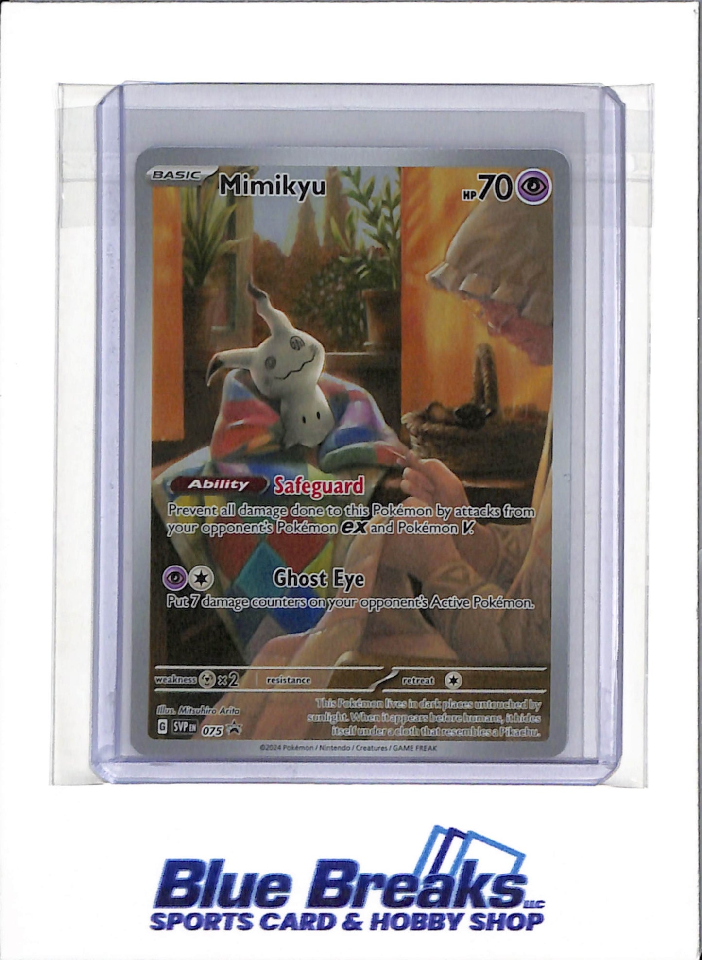 2024 Pokémon - Palawan Fates Expansion - Holo - Mimikyu - #75