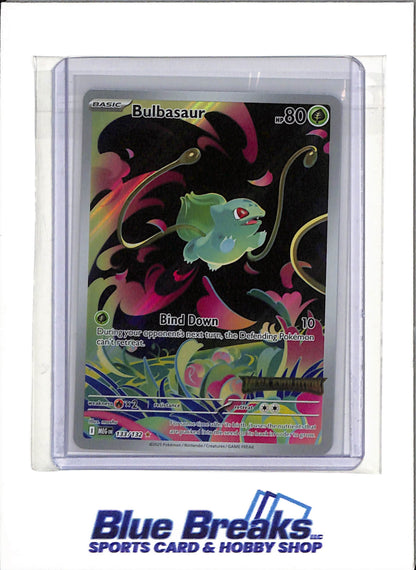 2025 Pokémon - Mega Evolution - Illustration Rare - Bulbasaur - #133/132