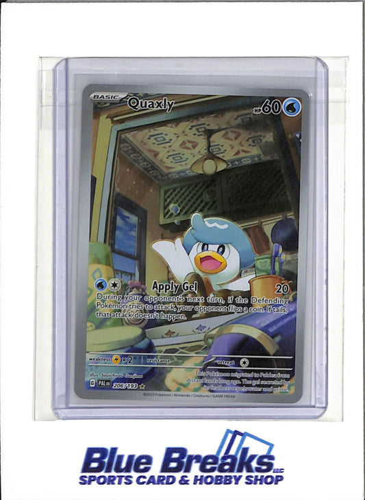 2023 Pokemon - Scarlet & Violet - Paldea Evolved - Quaxly - #206/193 - drop