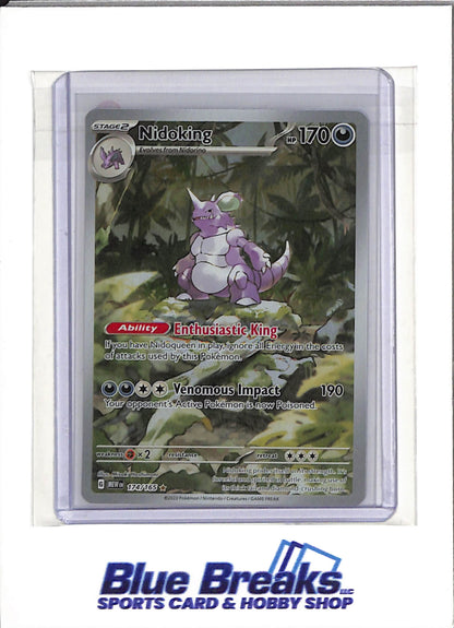 2023 Pokémon - Scarlet & Violet - 151 - Illustration Rare - Nidoking - #174/165
