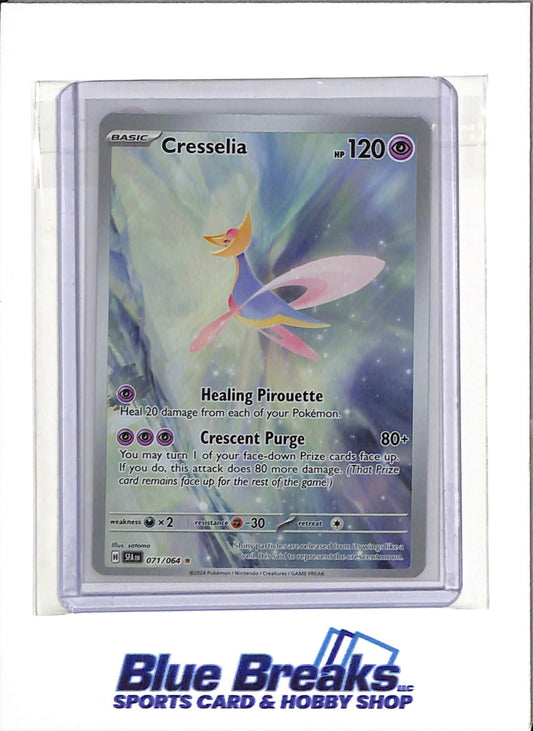2024 Pokemon - Shrouded Fable - Illustration Rare - Cresselia - #071/064 - drop