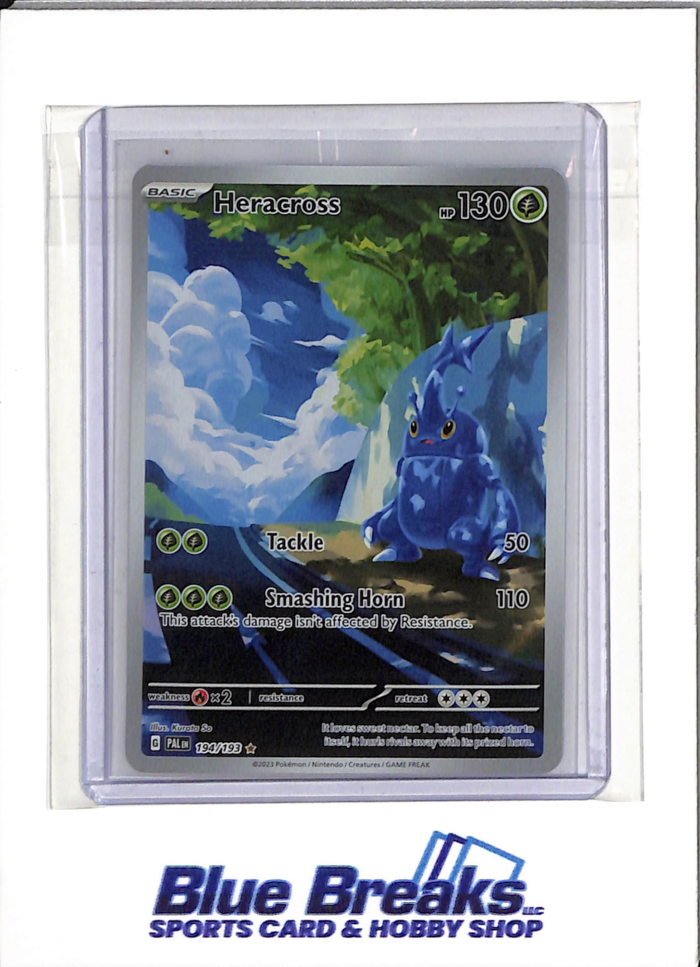 2023 Pokémon - Paldea Evolved - Illustration Rare - Heracross - #194/193