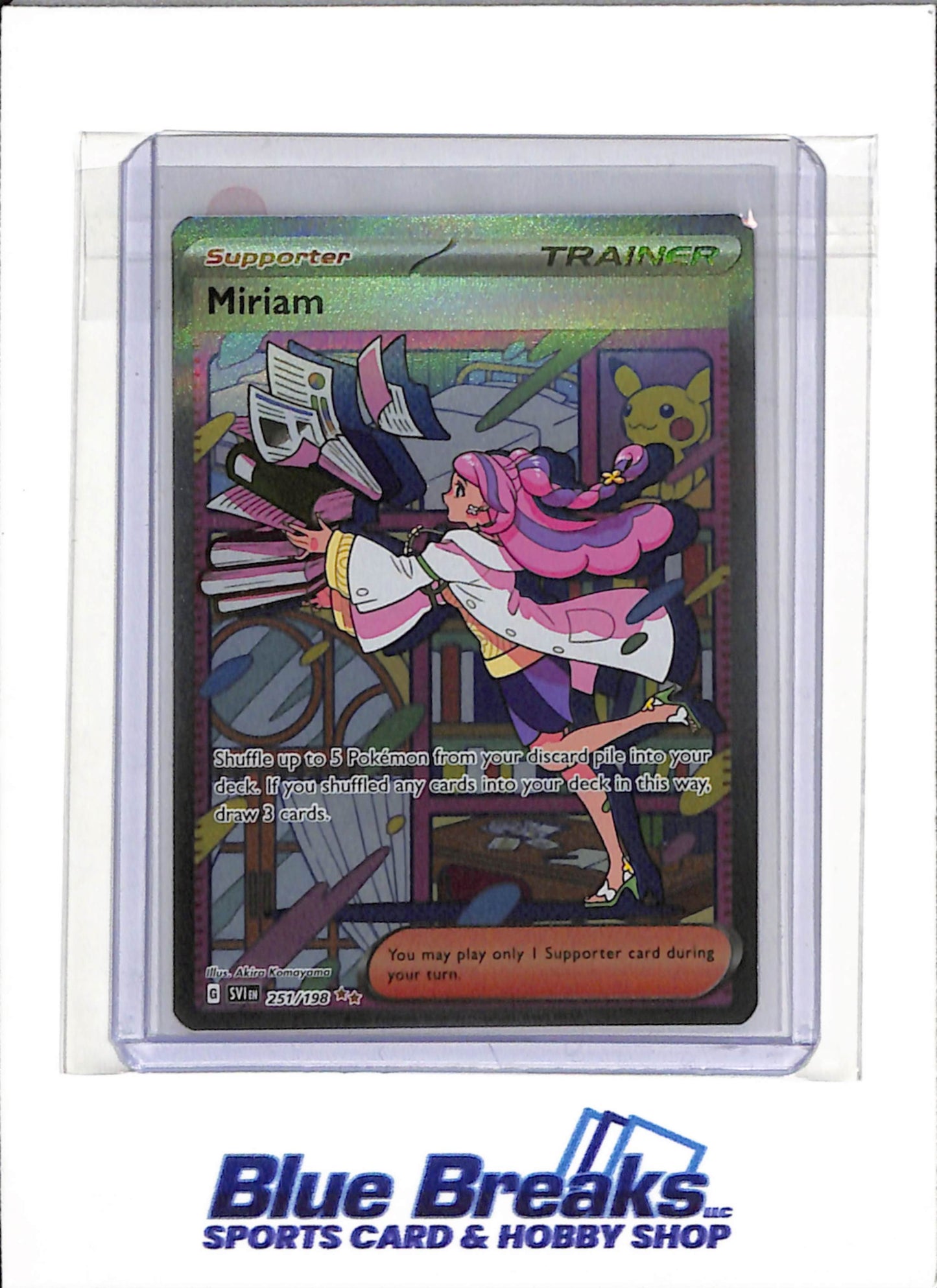 2023 Pokemon - Scarlet & Violet - Foil - Miriam - #251/198