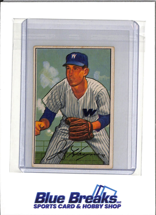 1952 Bowman - Joe Haynes - #103 - Baseball - Senators - drop