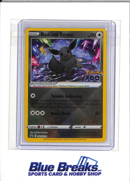 2022 Pokemon - Pokemon Go Premium Collection - Holo - Radiant Eevee - #SWSH230