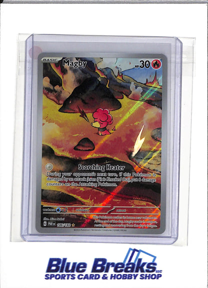 2023 Pokémon - Scarlet & Violet - Holo - Magby - #186/182