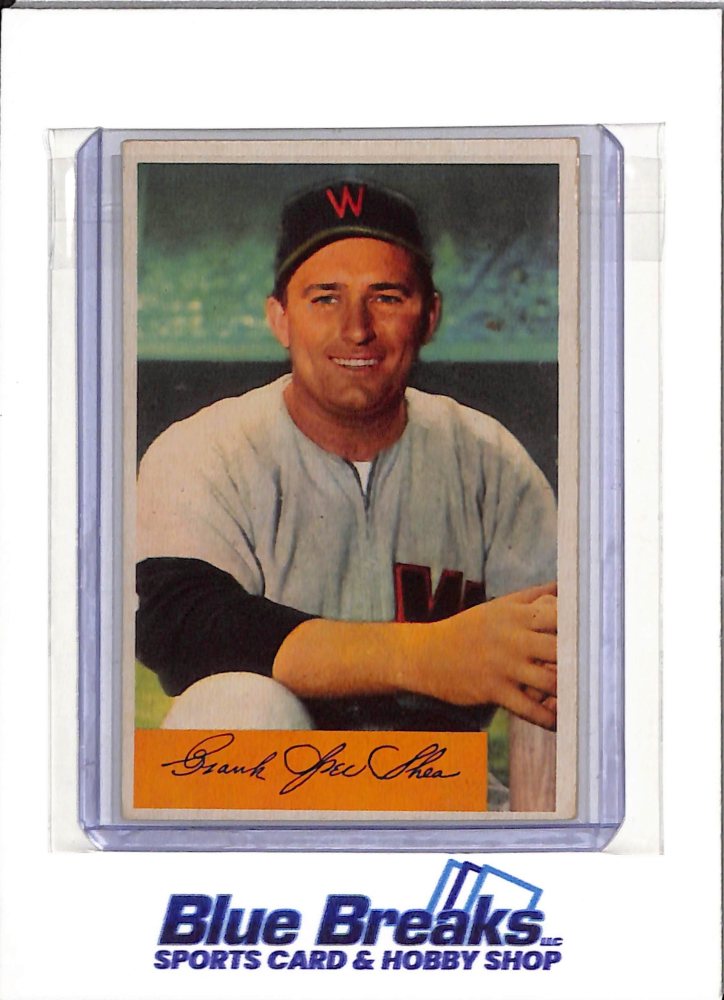 1954 Bowman - Frank Shea - #104 - Baseball - Senators - Twins