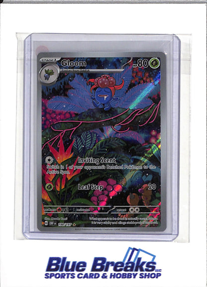 2023 Pokemon - Scarlet & Violet - Obsidian Flames - Holo - Gloom - #198/197