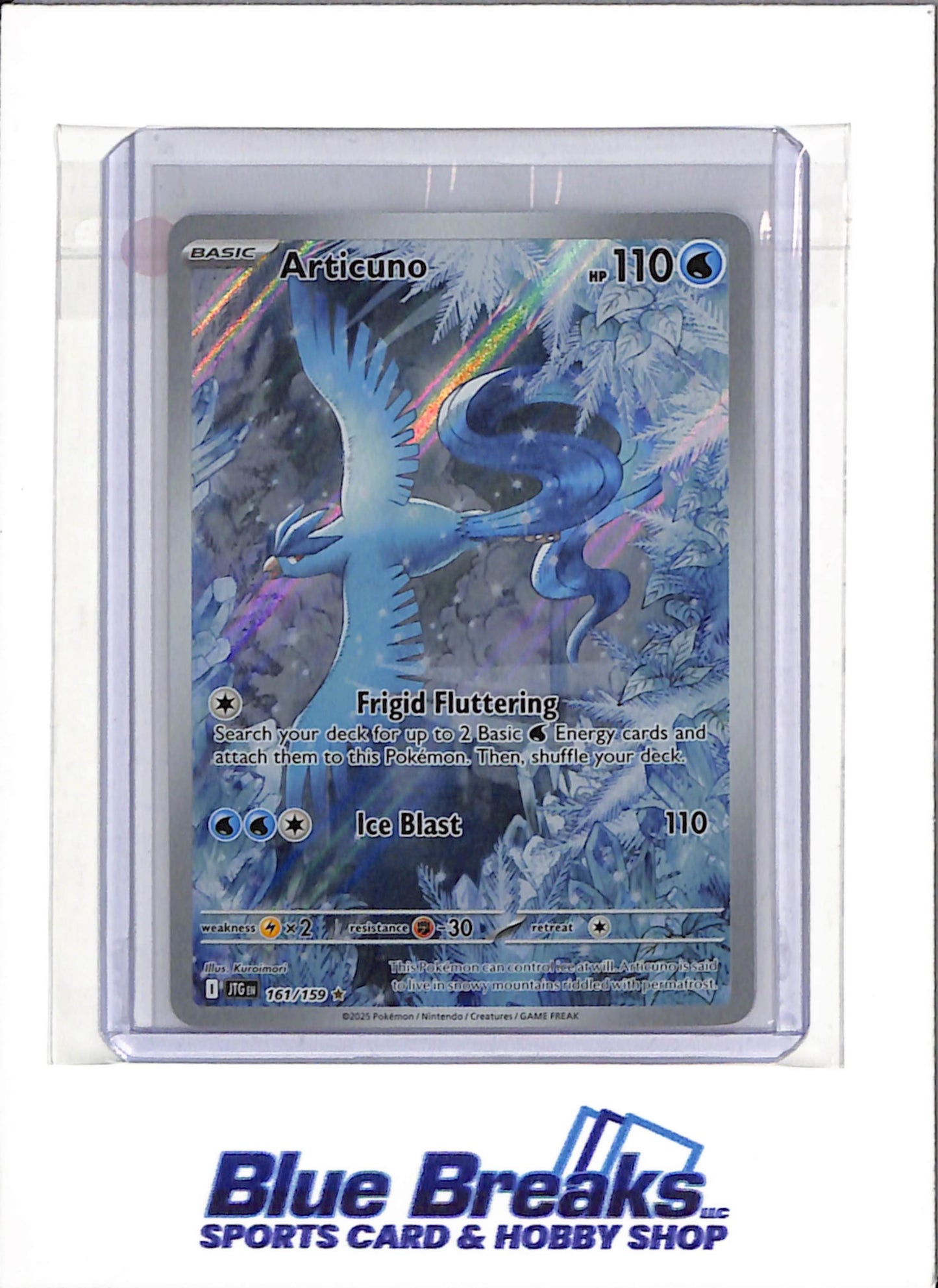2025 Pokémon - Scarlet & Violet - Journey Together - Holo - Articuno - #161/159