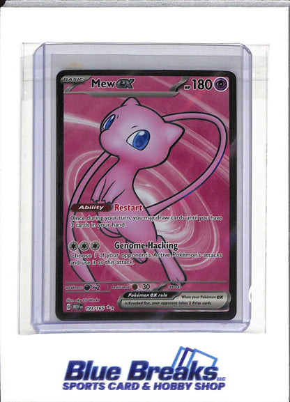 2023 Pokémon - Scarlet & Violet - 151 Expansion - Special Illustration - Mew ex - #193/165