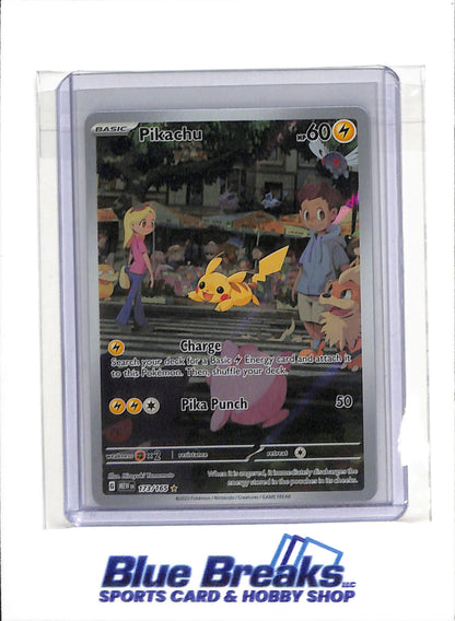 2023 Pokémon - Scarlet & Violet - 151 - Illustration Rare - Pikachu - #173/165