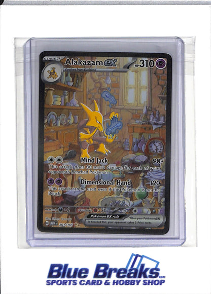 2023 Pokémon - Scarlet & Violet - 151 - Special Illustration - Alakazam ex - #201/165